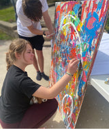 Collaborative Art Barn Painting Experiences